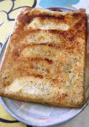 香ばしいごま羽つきひとり餃子♪-レシピのメイン写真