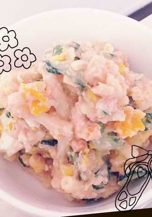 美味しい♡タラモサラダ♡INマカロニ♡-レシピのメイン写真