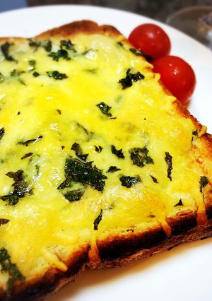 シソとチーズと海苔のトースト-レシピのメイン写真