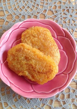 じゃがいもおやき(人参)♡離乳食てづかみ-レシピのメイン写真