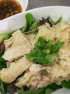炊飯器でカオマンガイ(チキンライス)-レシピのメイン写真