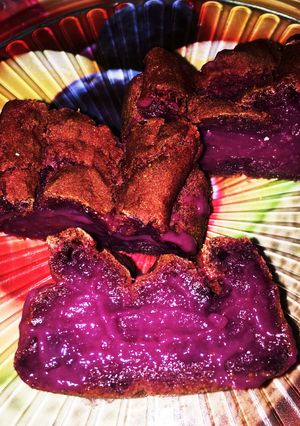 新食感！ 紫いもと米粉の焼き菓子-レシピのメイン写真