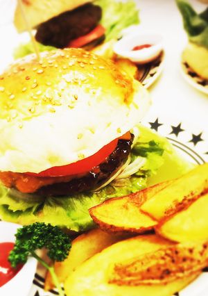 牛肉100％ガッツリ☆ハンバーガーパテ♡-レシピのメイン写真