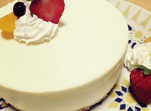 ♡ヨーグルト不要 簡単レアチーズケーキ♡-レシピのメイン写真