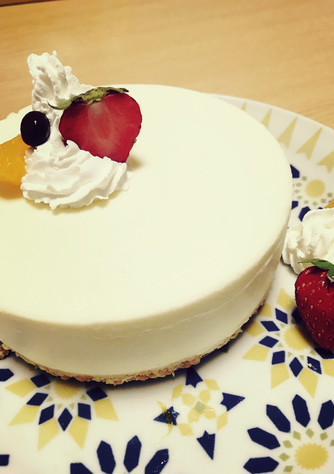 ♡ヨーグルト不要 簡単レアチーズケーキ♡-レシピのメイン写真
