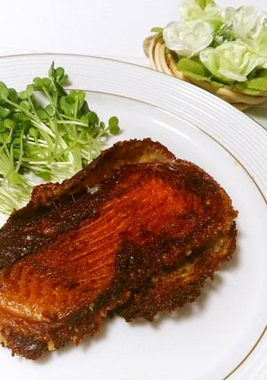 カリカリチーズ衣の鮭-レシピのメイン写真
