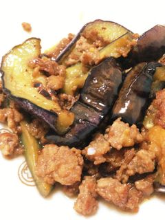 10分簡単肉ナス味噌炒め!-レシピのメイン写真