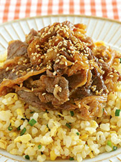 美食玄米 焼肉チャーハン-レシピのメイン写真