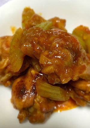 鶏手羽元のウスターソース煮☆圧力鍋使用-レシピのメイン写真