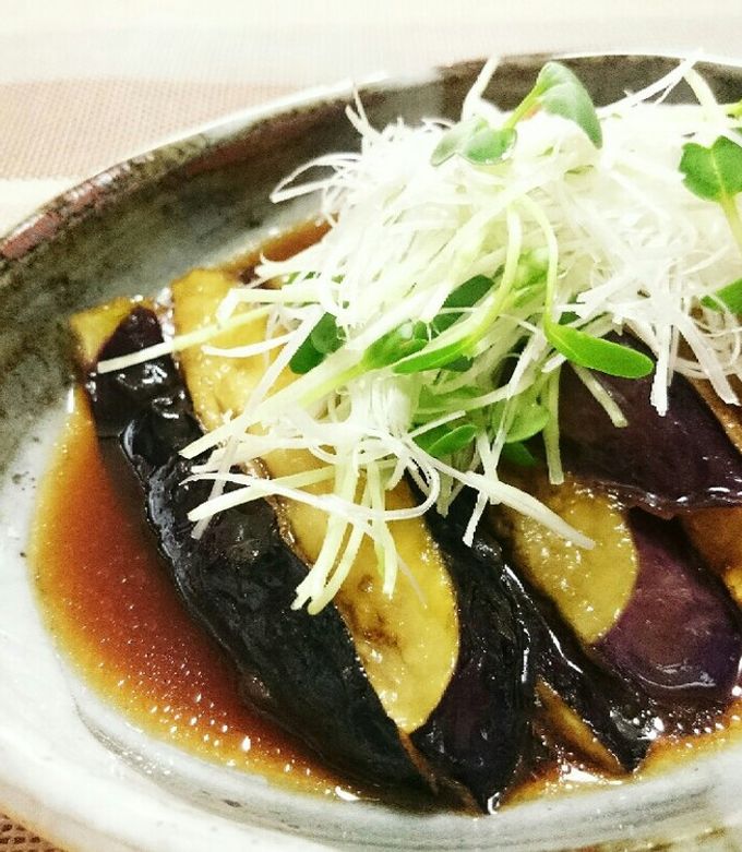 なすの揚げ浸し by chico_co＊ 【クックパッド】 簡単おいしいみんなの