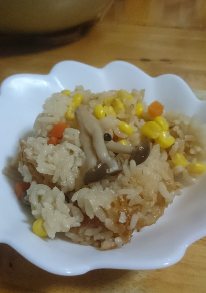 簡単炊き込みご飯-レシピのメイン写真