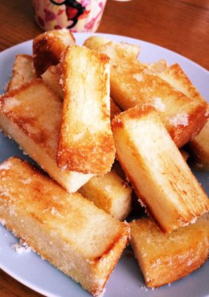食パン消費♪揚げない揚げパン♪超簡単！-レシピのメイン写真