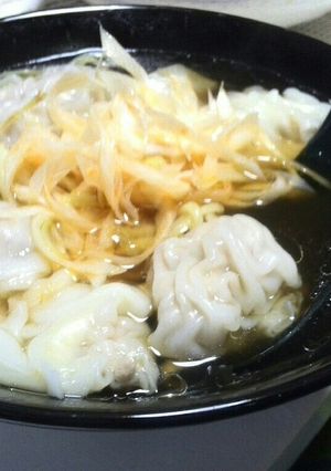 お家でワンタン麺～♪豆腐・ザーサイ入り-レシピのメイン写真