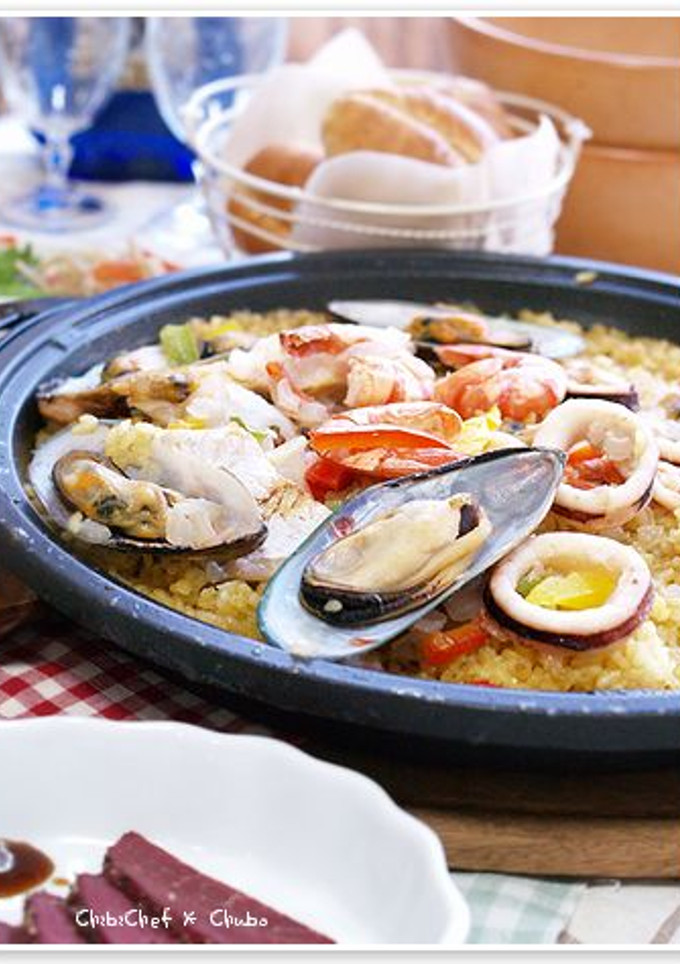 冷ご飯で作る簡単パエリア-レシピのメイン写真