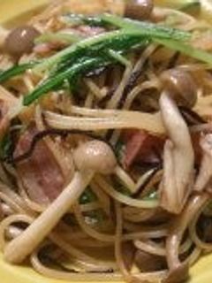 たべこぶ茶で和風パスタ-レシピのメイン写真