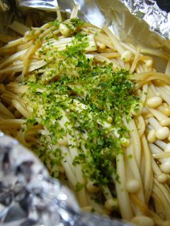 えのきのホイル焼き ~簡単おつまみ~-レシピのメイン写真