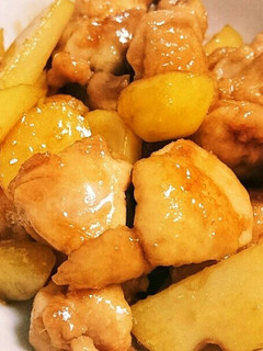 簡単☆節約?!鶏肉とじゃがいもの照り焼き-レシピのメイン写真