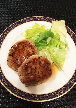肉汁ありーのおから＆お豆腐ハンバーグ-レシピのメイン写真