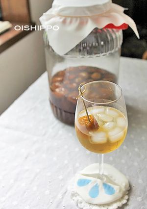 冷凍させた梅の酵素ジュース-レシピのメイン写真