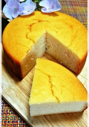 ほんのり爽やか～蜂蜜入り♡米粉ケーキ-レシピのメイン写真
