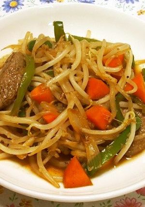 豚肉ともやしの醤油麹炒め-レシピのメイン写真