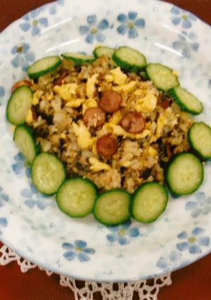 高菜の炒めご飯-レシピのメイン写真