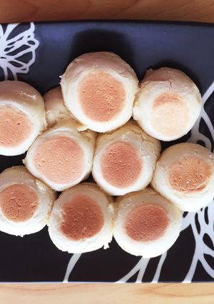 材料3つ☆おやつや朝食に☆もちもちパン☆-レシピのメイン写真
