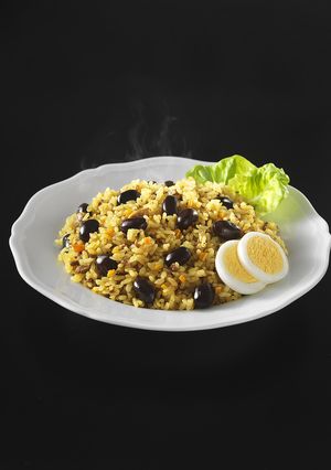 簡単丹波黒豆のカレーピラフ-レシピのメイン写真
