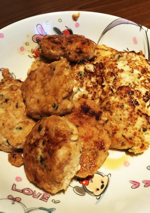 豆腐と大葉のふわふわつくね♡-レシピのメイン写真