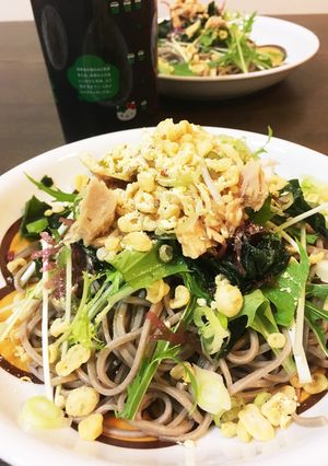 さっぱり(*´˘`*)♡ サラダ蕎麦-レシピのメイン写真