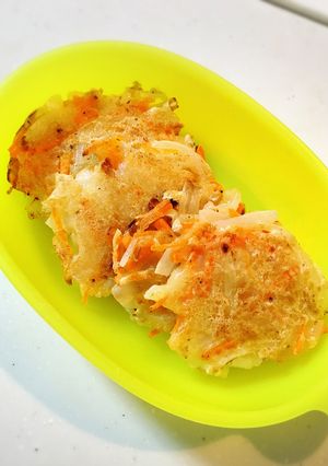 簡単!かき揚げ風おやき☆-レシピのメイン写真
