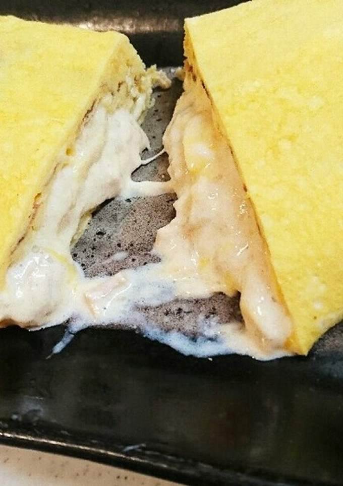 小腹がすいたときに☆ツナマヨ卵焼き-レシピのメイン写真