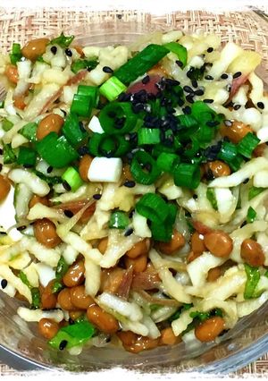切り干し大根と納豆奴(キヌア)-レシピのメイン写真