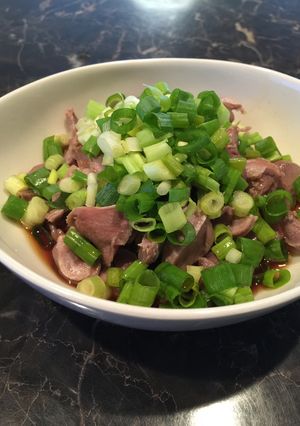 7分で作る！ずりネギポン酢-レシピのメイン写真
