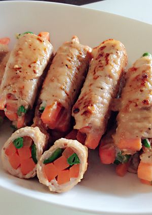 絶品タレ♬冷めてもおいしい豚肉の野菜巻き-レシピのメイン写真