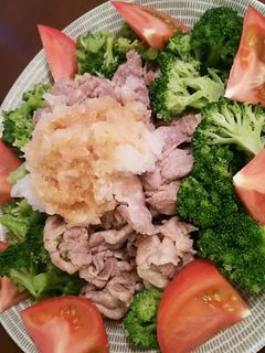 簡単!豚肉大根おろしポン酢-レシピのメイン写真