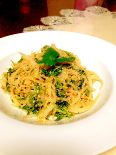 大根で~三つ葉と明太子パスタ-レシピのメイン写真