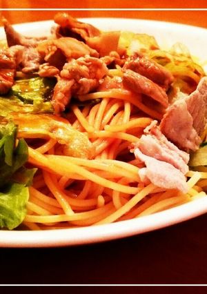 さっぱり簡単トマト風冷しゃぶパスタ-レシピのメイン写真
