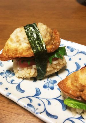 餃子の王将『生餃子』で『餃子握り』-レシピのメイン写真