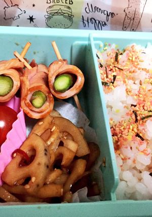 簡単！アスパラとベーコンのバター醤油炒め-レシピのメイン写真