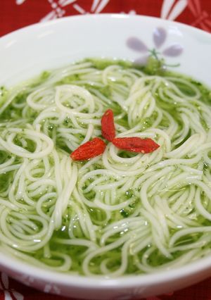 翡翠そうめん-レシピのメイン写真