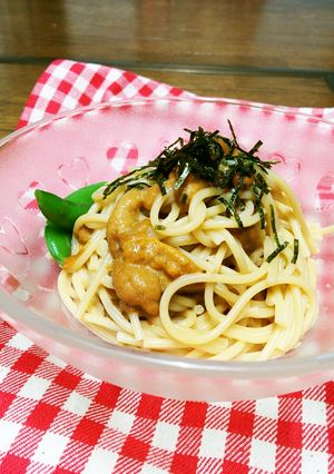 生ウニのクリームパスタ-レシピのメイン写真