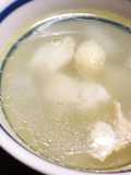 冬瓜と鶏の中華風スープ