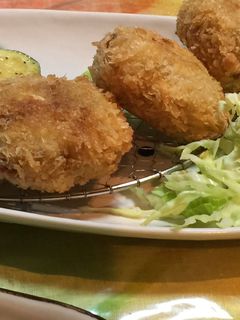 おうちのコロッケは茹で卵入り-レシピのメイン写真