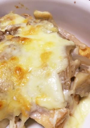 舞茸と厚揚げのヘルシーグラタン-レシピのメイン写真