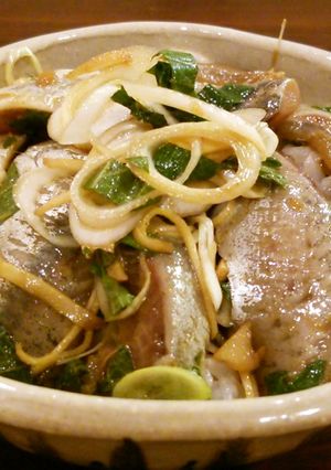 いわし丼。-レシピのメイン写真