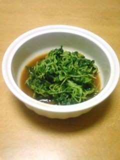 つまみ菜のお浸し-レシピのメイン写真
