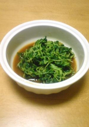 つまみ菜のお浸し-レシピのメイン写真