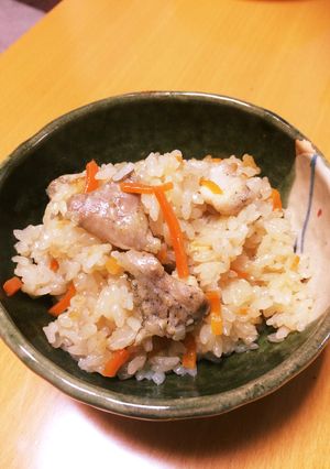 簡単!鶏の炊き込みご飯-レシピのメイン写真