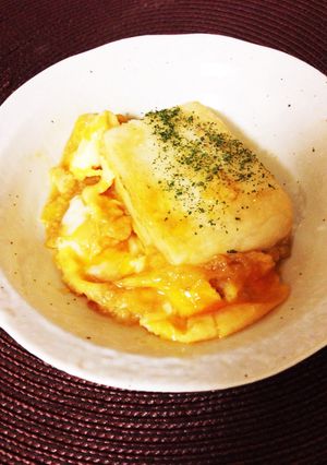 お酒もご飯も進む♡我が家の豆腐の卵とじ♡-レシピのメイン写真